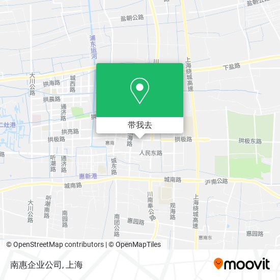 南惠企业公司地图