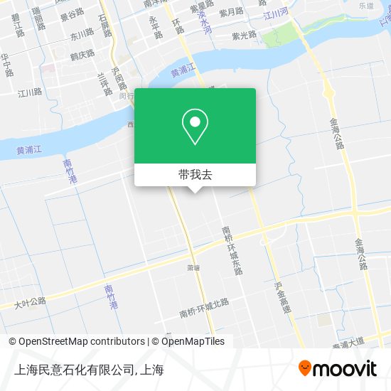 上海民意石化有限公司地图