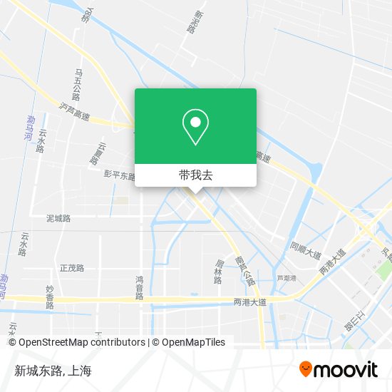 新城东路地图