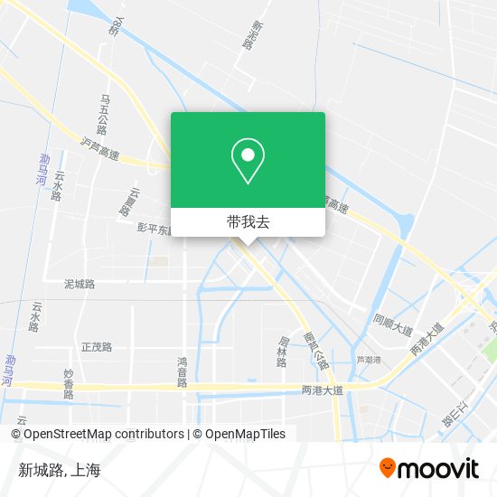 新城路地图