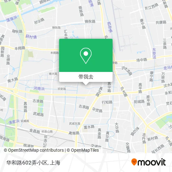 华和路602弄小区地图