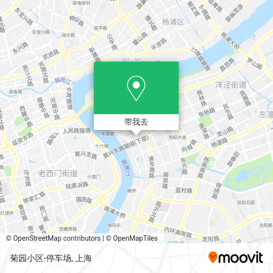 菊园小区-停车场地图
