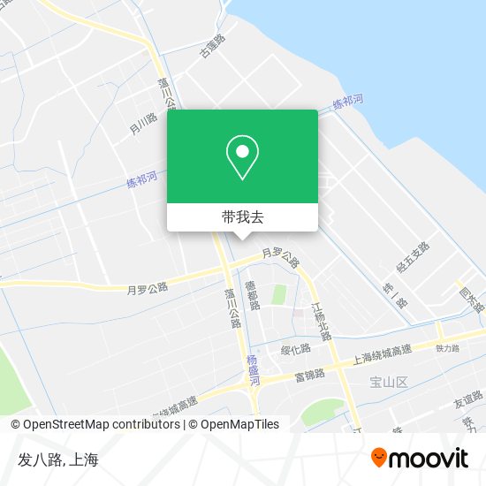 发八路地图