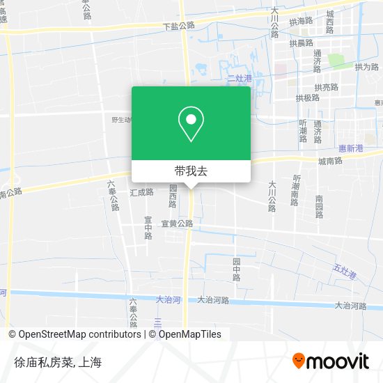 徐庙私房菜地图