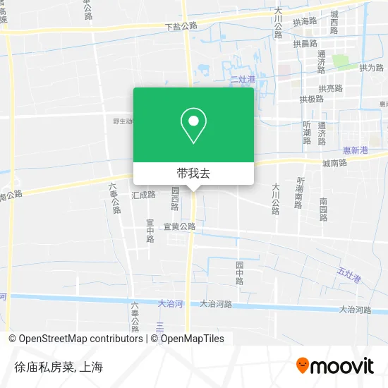 徐庙私房菜地图