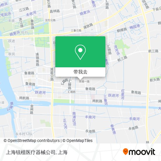 上海锐植医疗器械公司地图
