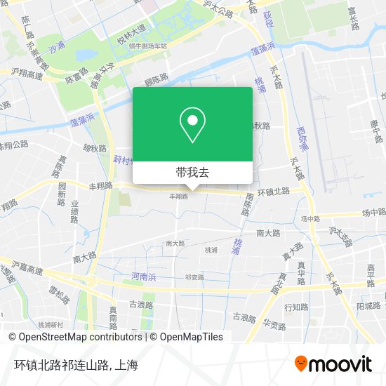 环镇北路祁连山路地图