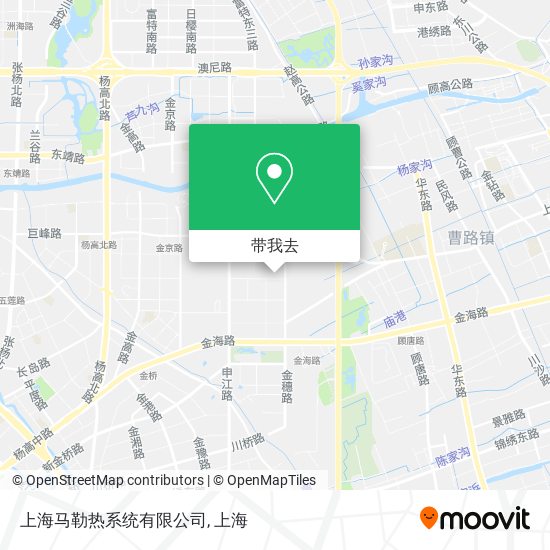上海马勒热系统有限公司地图
