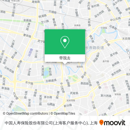 中国人寿保险股份有限公司(上海客户服务中心)地图