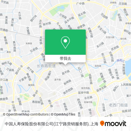 中国人寿保险股份有限公司(江宁路营销服务部)地图