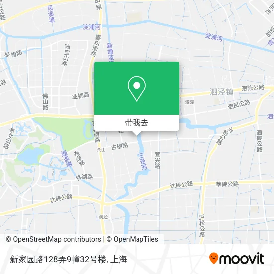 新家园路128弄9幢32号楼地图