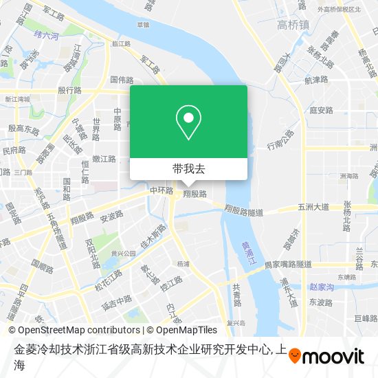 金菱冷却技术浙江省级高新技术企业研究开发中心地图