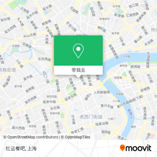 红运餐吧地图