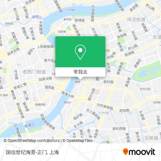 国信世纪海景-正门地图