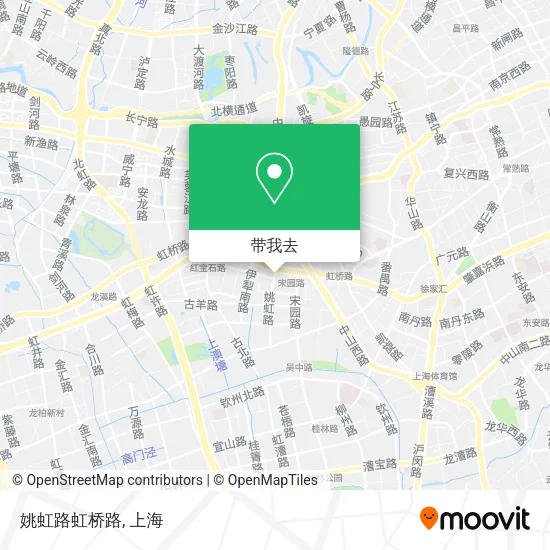 姚虹路虹桥路地图