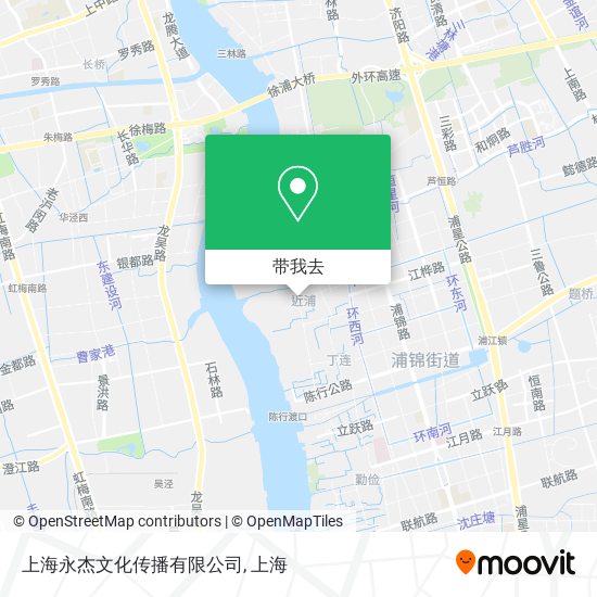 上海永杰文化传播有限公司地图