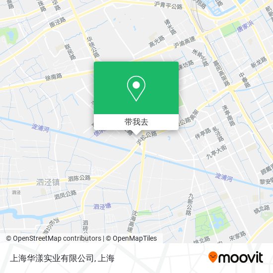 上海华漾实业有限公司地图