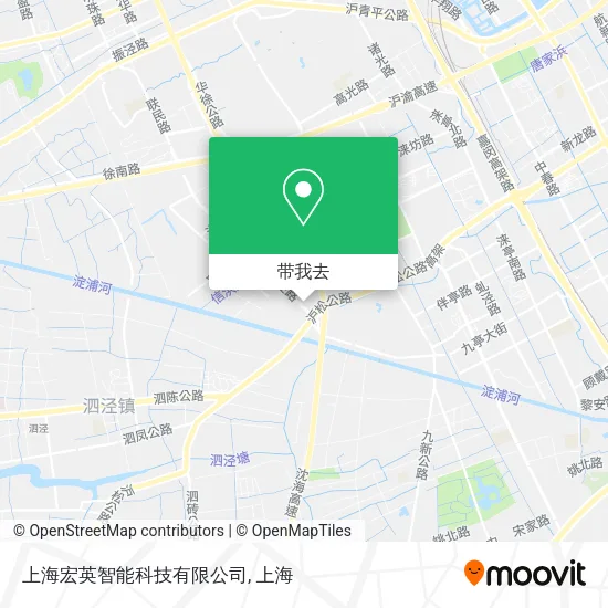 上海宏英智能科技有限公司地图