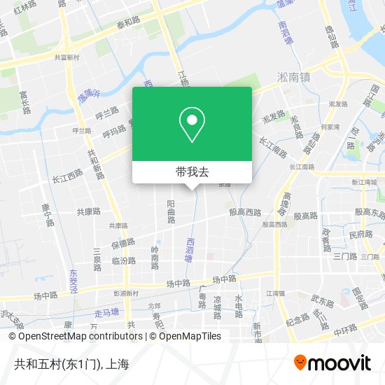 共和五村(东1门)地图