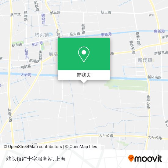 航头镇红十字服务站地图