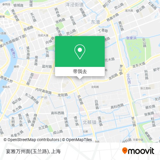 宴雅万州面(玉兰路)地图