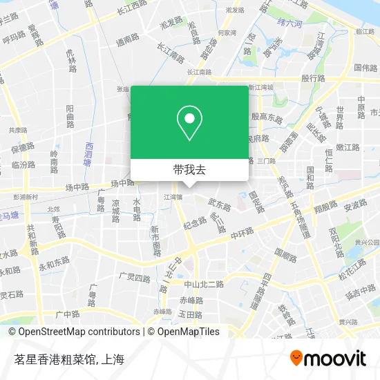 茗星香港粗菜馆地图