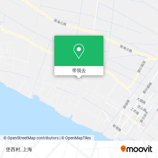 堡西村地图