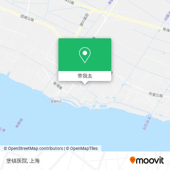 堡镇医院地图