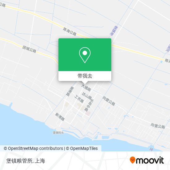 堡镇粮管所地图