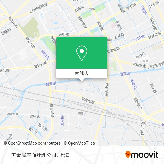 迪美金属表面处理公司地图