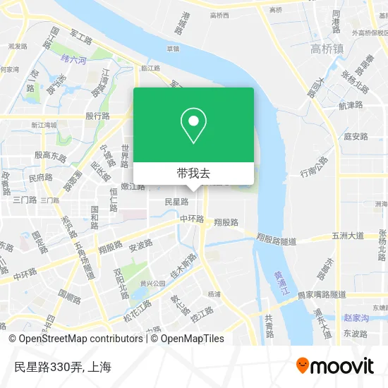 民星路330弄地图