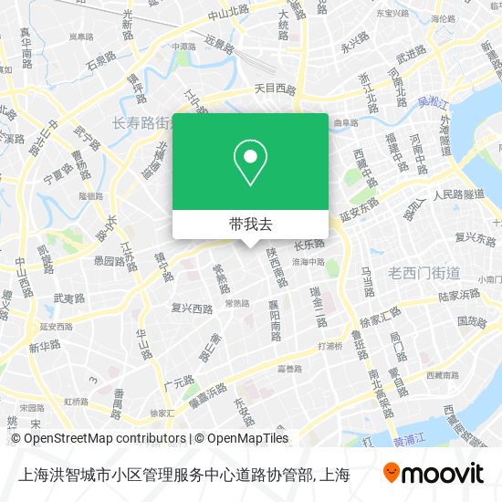 上海洪智城市小区管理服务中心道路协管部地图