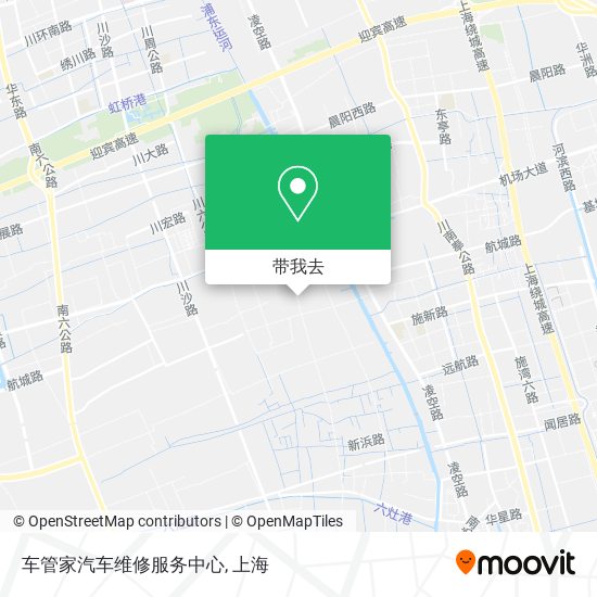 车管家汽车维修服务中心地图