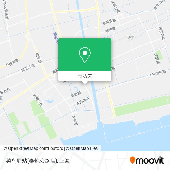 菜鸟驿站(奉炮公路店)地图