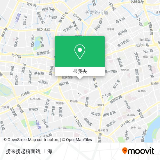 捞来捞起粉面馆地图