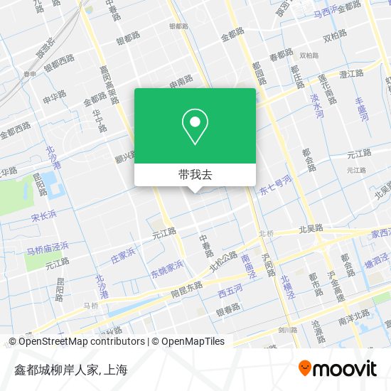 鑫都城柳岸人家地图