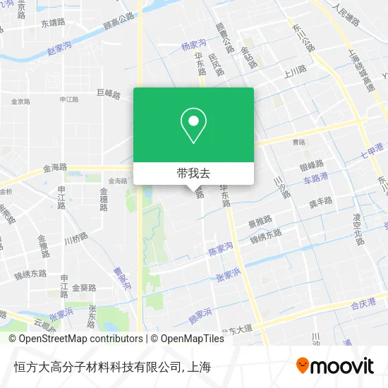 恒方大高分子材料科技有限公司地图