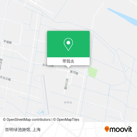 崇明绿池旅馆地图