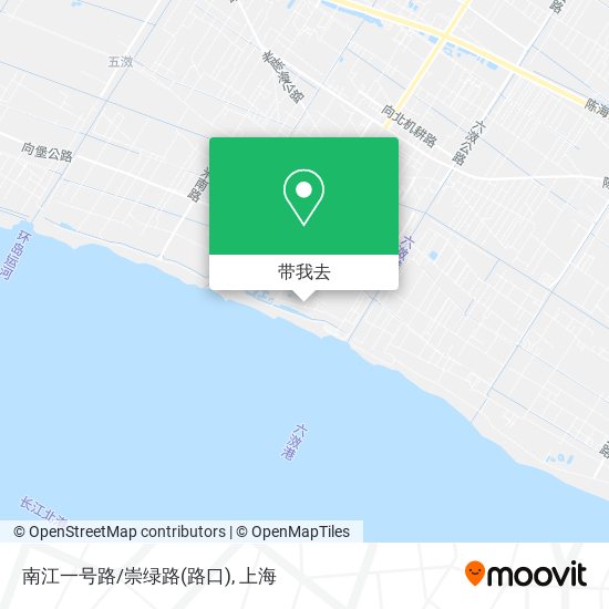 南江一号路/崇绿路(路口)地图