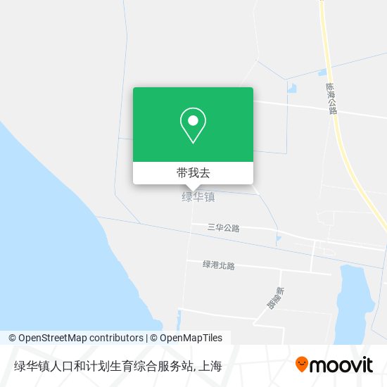绿华镇人口和计划生育综合服务站地图