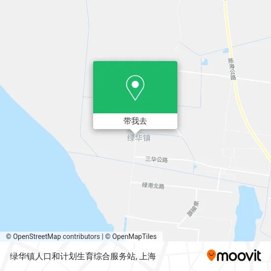 绿华镇人口和计划生育综合服务站地图