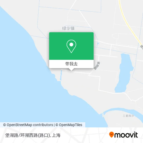 堡湖路/环湖西路(路口)地图