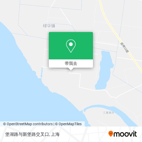 堡湖路与新堡路交叉口地图
