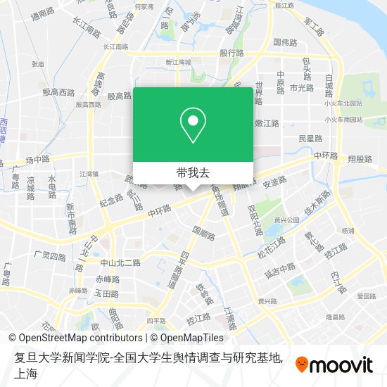 复旦大学新闻学院-全国大学生舆情调查与研究基地地图