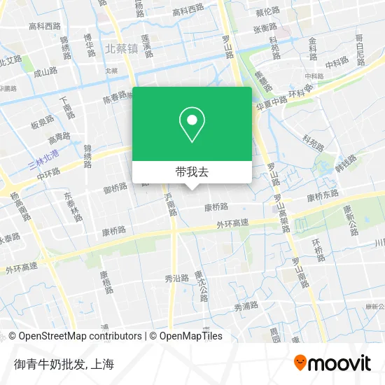 御青牛奶批发地图