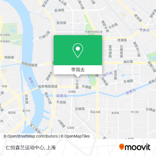 仁恒森兰运动中心地图