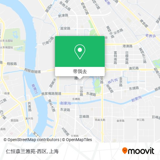 仁恒森兰雅苑-西区地图