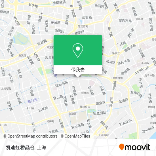 凯迪虹桥晶舍地图