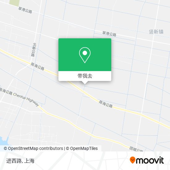 进西路地图