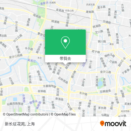新长征花苑地图